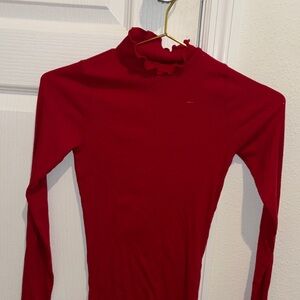 Hollister Red Slim Tee